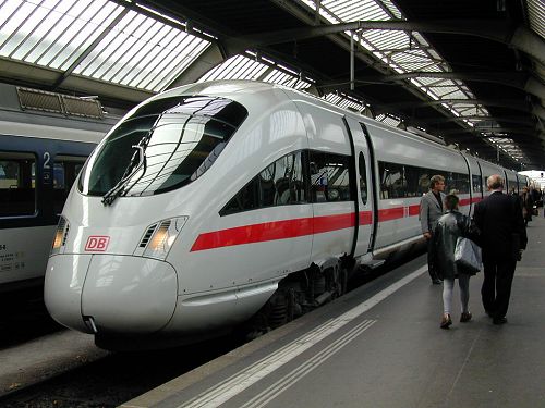 DB ICE (Inter-City Express) train
