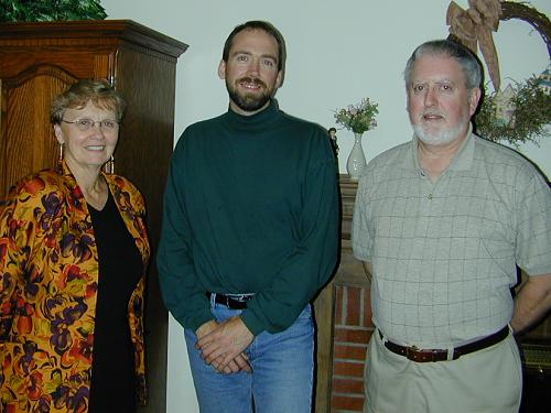 Phyllis, Scott and John