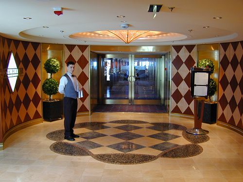 With This Entrance, the Food Had Better Be Good…